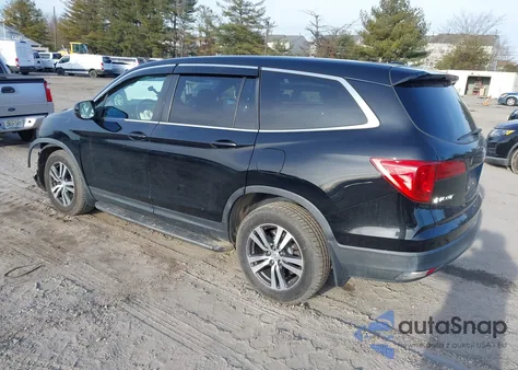 2016 Honda Pilot Ex-L from USA, damaged, VIN 5FNYF6H53GB087487